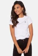 Calvin Klein Jeans CK Embroidery Slim Tee YAF Bright White L