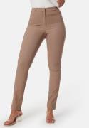 BUBBLEROOM Everly High Waist Stretchy Trousers Nougat 54