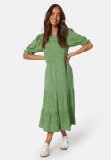 Happy Holly Tris Viscose Midi Dress Care Green/Patterned 52/54