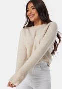 SELECTED FEMME Lulu LS Knit O-Neck Birch Detail:Melange XXL