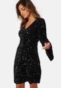 VILA Barina Glitter Dress Black XL