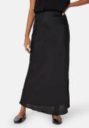 VILA Viellette High Waist Long Skirt Black 36