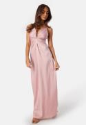 Y.A.S Athena Strap Maxi Twist Dress Pale Mauve L