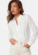 BUBBLEROOM Broderie Anglaise Shirt White 44