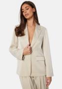 Bubbleroom Occasion Renae Satin Blazer Champagne 40