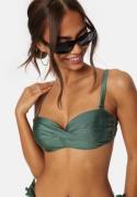 BUBBLEROOM Twisted Bikini Top Green 80D