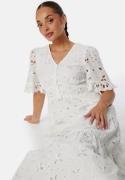 YAS Yaskanikka 2/4 Midi Dress Star White M