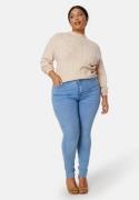 Happy Holly Amy Push Up Jeans Light blue 40R