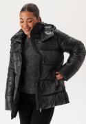 BUBBLEROOM Semi Shiny Padded Jacket Black M