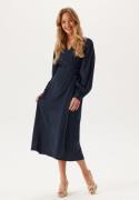 BUBBLEROOM Wrap Dress Navy 38