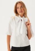 SELECTED FEMME Slfjuno 3/4 BOW SHIRT  Bright White 36