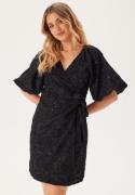 Object Collectors Item Objfara Re 2/4 Wrap Dress Black 38