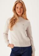 Calvin Klein Jeans Monogram Embro Crewneck Sweater Pdh Moonbeam L