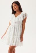 Bubbleroom Occasion Flounce Dress White M