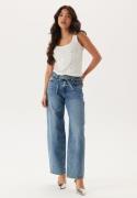 ONLY Onlgianna Mw Straight Dnm Medium Blue Denim 25/30