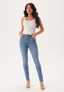 BUBBLEROOM High Full length Superstretch Jeans Light blue 48