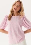 VILA Vikally O-neck 2/4 TOP - NOOS  Winsome Orchid L