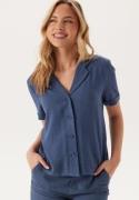 Object Collectors Item Objsanne S/S RE SHIRT  Dark Denim Detail:col 42