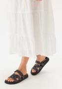 Steve Madden Missile-s Sandal Blackw/ STUDS 41