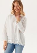 ONLY Onlgraces Tulum Ls Emb Shirt Bright White XL