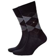 Burlington Strumpor Edinburgh Wool Sock Svart Strl 46/50 Herr