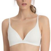 Calida BH Cate Triangle Soft-Bra Vit bomull A 85 Dam