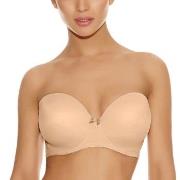 Freya BH Deco Moulded Strapless Bra Beige G 70 Dam