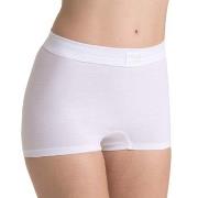 Sloggi Trosor Double Comfort Shorts Vit bomull 36 Dam