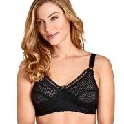 Miss Mary Cotton Dots Soft Bra BH Svart B 85 Dam