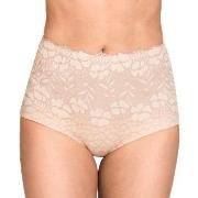 Miss Mary Jacquard And Lace Girdle Trosor Beige 50 Dam