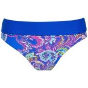 Abecita Paisley Folded Brief Blå Mönstrad 38 Dam