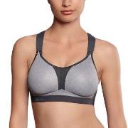 Anita BH Active Racerback Sports Bra Gråmelerad A 80 Dam