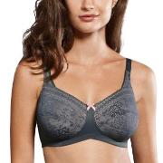 Anita BH Care Fleur Wire-free Mastectomy Bra Mörkgrå D 85 Dam