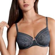 Rosa Faia BH Fleur Underwire Bra Antracit polyamid E 75 Dam