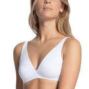 Calida BH Natural Comfort Soft Bra Vit bomull A 85 Dam