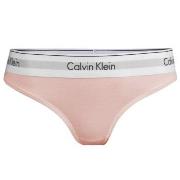 Calvin Klein Trosor Modern Cotton Thong Ljusrosa X-Large Dam