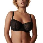 Chantelle BH Day To Night Half Cup Bra Svart nylon F 75 Dam