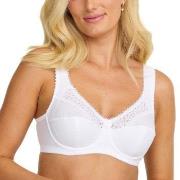 Damella BH Classic Underwire Lace Bra Vit H 75 Dam