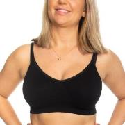 Decoy BH Bra Top Narrow Straps Svart polyamid Medium Dam