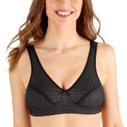 Swegmark BH Net Organic Cotton Soft Bra Svart B 90 Dam