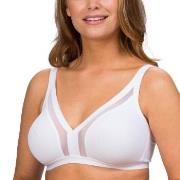 Trofe Bella Wireless Bra BH Vit polyamid D 85 Dam