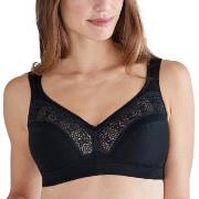 Swegmark BH Cotton Star Soft Bra Svart bomull C 105 Dam