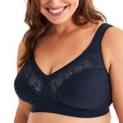 Swegmark BH Cotton Star Soft Bra Marin bomull C 105 Dam