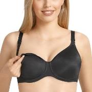 Anita BH Microfiber Underwire Nursing Bra Svart E 90 Dam