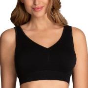 Anita Lotta Bralette BH Svart nylon Small Dam