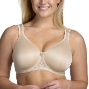 Miss Mary Smooth Lacy T-shirt Bra BH Beige D 85 Dam