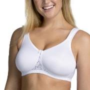 Miss Mary Smooth Lacy Moulded Soft Bra BH Vit B 85 Dam