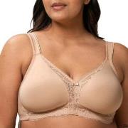 Triumph BH Modern Lace Cotton Soft Bra Beige E 100 Dam