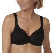 Triumph BH Modern Lace Cotton Underwire Bra Svart B 75 Dam