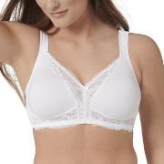 Triumph BH Modern Lace Cotton Soft Bra Vit B 85 Dam